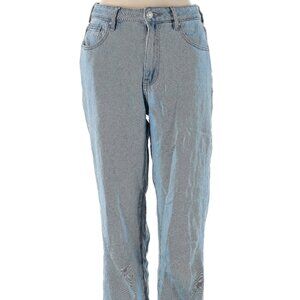 PacSun Light Blue Wash Mid-Rise 100% Cotton Boyfriend Demin Jeans 2/26